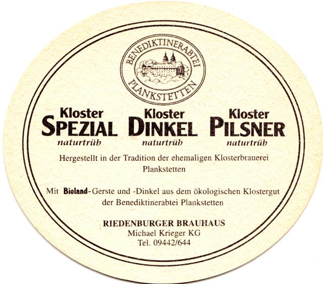 riedenburg keh-by rieden oval 1a (185-kloster biere-schwarz)